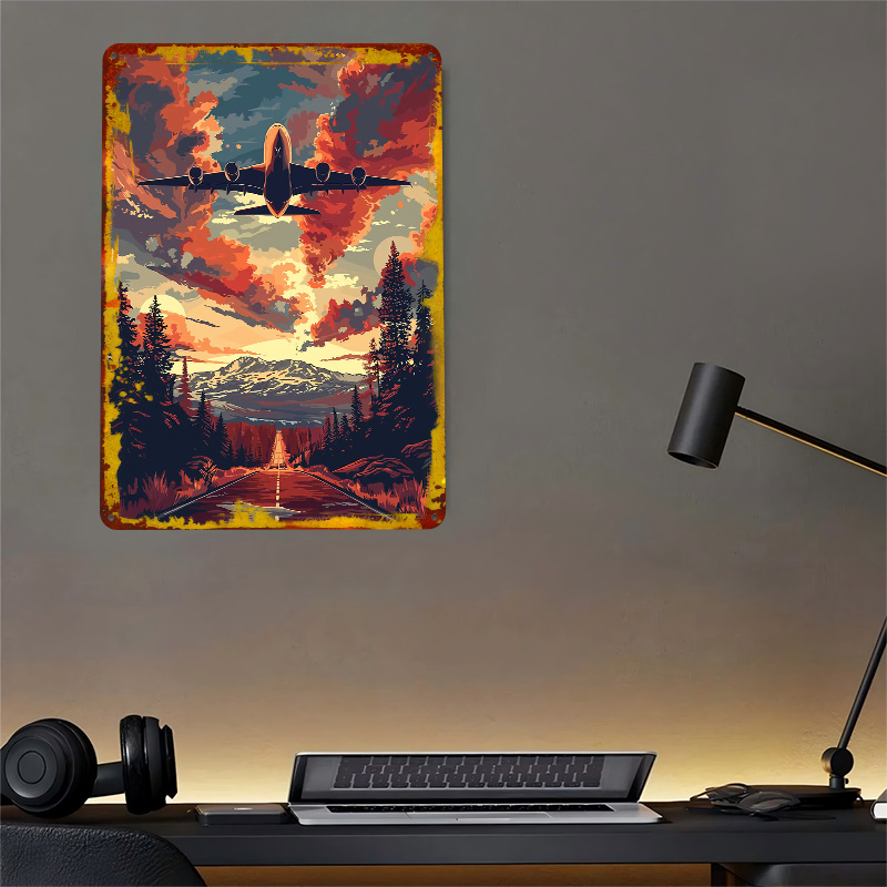 A380 Vliegtuig Sky Vector Art  - Home Decor Vector recensie en prijs