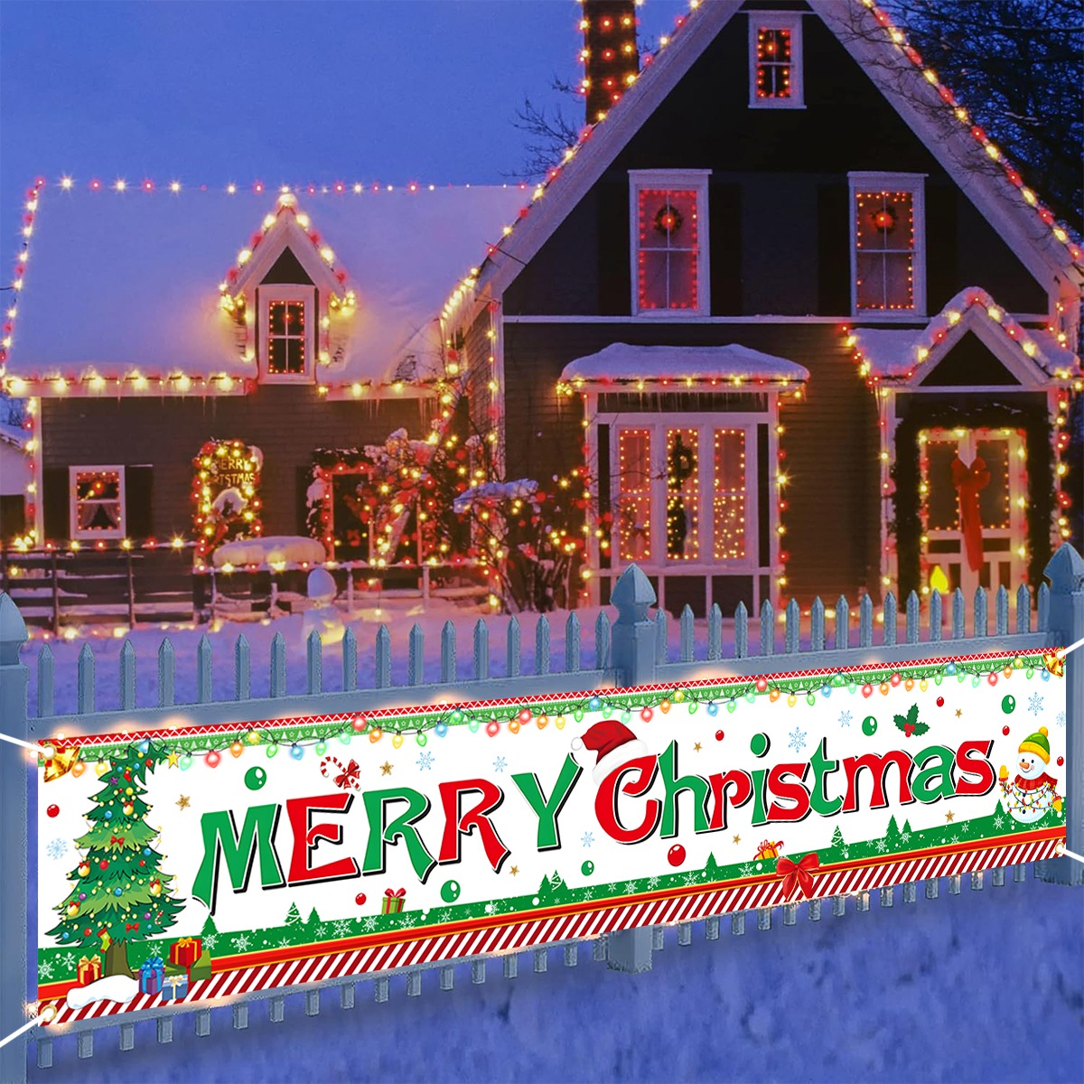 Kerstboombanner Kerstversierin - Home Decor Xmas Tree recensie en prijs