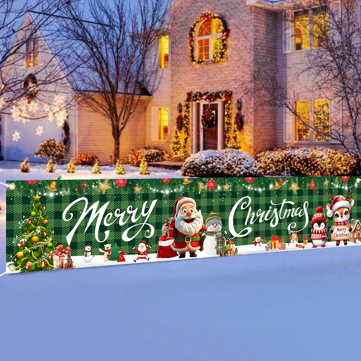 Kerstboombanner Kerstversierin - Home Decor Xmas Tree recensie en prijs